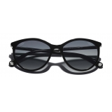 Chanel - Occhiali da Sole Pantos - Nero Grigio - Chanel Eyewear