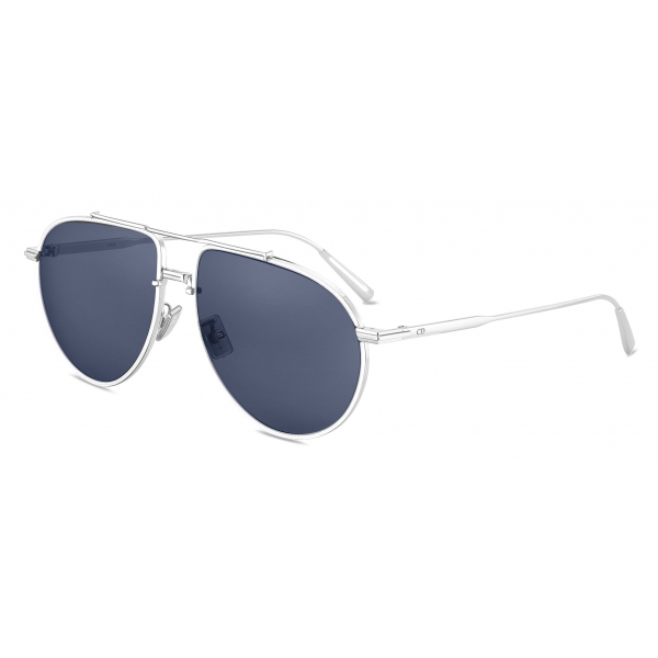 Dior - Sunglasses - DiorBlackSuit AU - Silver Blue - Dior Eyewear