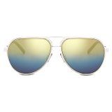 Dior - Sunglasses - DiorEssential A2U - Silver Gold Blue - Dior Eyewear