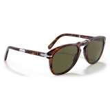 Persol - 714 Steve McQueen - Original - Havana / Polarized Green - 0PO0714SM - 24-P1 - Sunglasses - Persol Eyewear