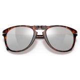 Persol - 714 Steve McQueen - Original - Havana / Platinum Plated - PO0714SM 24 AP 54-21 - Sunglasses - Persol Eyewear