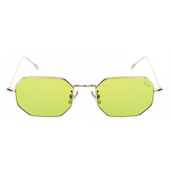 David Marc - G017 G SUN GREEN PHOTOCROMIC - Sunglasses - Handmade in Italy - David Marc Eyewear