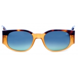David Marc -  JACQUELINE 238 – M76 - Gold Havana - Sunglasses - Handmade in Italy - David Marc Eyewear