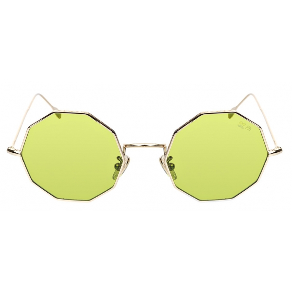 David Marc -G019 G SUN GREEN PHOTOCROMIC - Sunglasses - Handmade in Italy - David Marc Eyewear