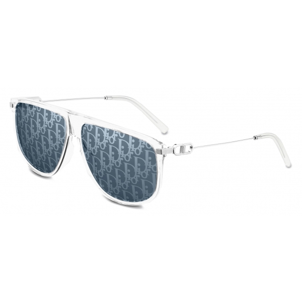 Dior - Occhiali da Sole - CD Link S2U - Cristallo Argento Blu - Dior Eyewear