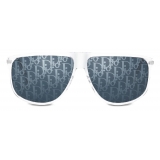 Dior - Occhiali da Sole - CD Link S2U - Cristallo Argento Blu - Dior Eyewear