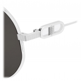 Dior - Occhiali da Sole - CD Link A1U - Argento Grigio - Dior Eyewear