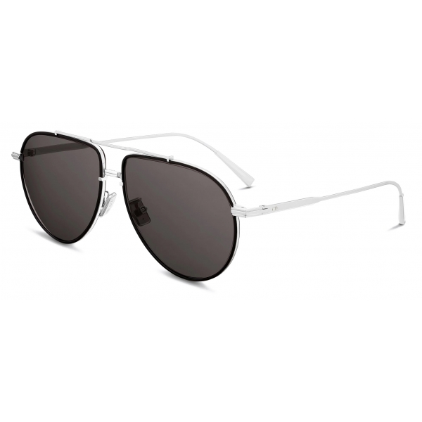 Dior - Sunglasses - DiorBlackSuit AU - Silver Black Gray - Dior Eyewear