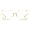 Gucci - Occhiali da Sole Rettangolari - Oro Giallo - Gucci Eyewear