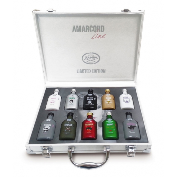 Zanin 1895 - Amarcord - Pack 10 Senses Box - Cordiale - Liqueur - Spirit of Excellence