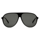 Gucci - Specialized Fit Aviator Sunglasses - Black Gray - Gucci Eyewear