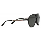 Gucci - Specialized Fit Aviator Sunglasses - Black Gray - Gucci Eyewear