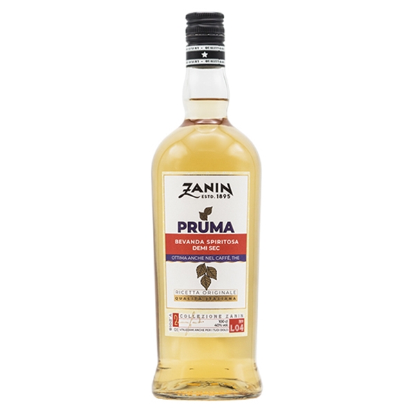 Zanin 1895 - Pruma - Bevanda Spiritosa - Made in Italy - 40 % vol. - Spirit of Excellence