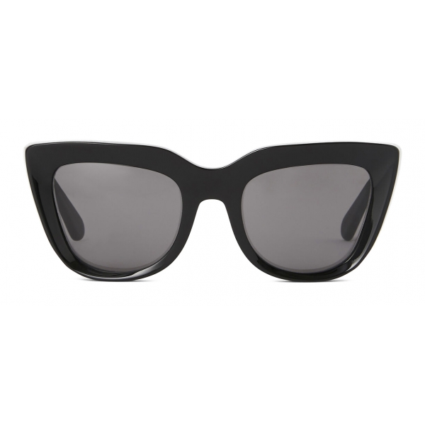 Stella McCartney - Cat-Eye Sunglasses - Shiny Black - Sunglasses - Stella McCartney Eyewear