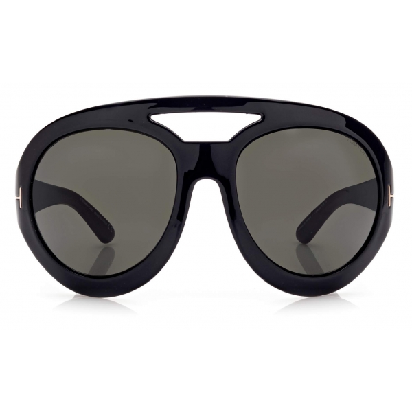 Tom Ford - Serena Sunglasses Rotondi Oversized - Nero - FT0886 - Occhiali da Sole - Tom Ford Eyewear