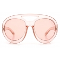 Tom Ford - Serena Sunglasses Rotondi Oversized - Rosa - FT0886 - Occhiali da Sole - Tom Ford Eyewear