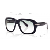 Tom Ford - Bailey Sunglasses Quadrati - Nero Lucido - FT0885 - Occhiali da Sole - Tom Ford Eyewear