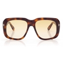 Tom Ford - Bailey Sunglasses Quadrati - Tartaruga - FT0885 - Occhiali da Sole - Tom Ford Eyewear
