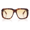 Tom Ford - Bailey Sunglasses Quadrati - Tartaruga - FT0885 - Occhiali da Sole - Tom Ford Eyewear
