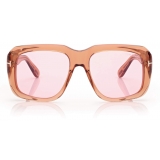 Tom Ford - Bailey Sunglasses - Square Sunglasses - Brown Pink - FT0885 - Sunglasses - Tom Ford Eyewear
