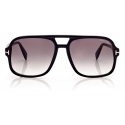 Tom Ford - Falconer Sunglasses Pilota - Nero - FT0884 - Occhiali da Sole - Tom Ford Eyewear