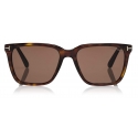 Tom Ford - Garrett Sunglasses - Square Sunglasses - Dark Havana - FT0862 - Sunglasses - Tom Ford Eyewear