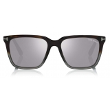 Tom Ford - Garrett Sunglasses - Occhiali da Sole Quadrati - Havana Fumo - FT0862 - Occhiali da Sole - Tom Ford Eyewear