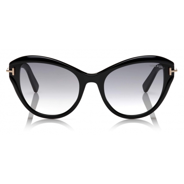 Tom Ford - Leigh Sunglasses - Cat-Eye Sunglasses - Black - FT0850 - Sunglasses - Tom Ford Eyewear