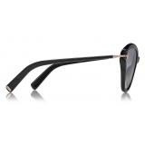 Tom Ford - Leigh Sunglasses - Occhiali da Sole Cat-Eye - Nero - FT0850 - Occhiali da Sole - Tom Ford Eyewear