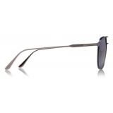 Tom Ford - Jake Sunglasses - Occhiali da Sole Quadrati - Rutenio Leggero - FT0827 - Occhiali da Sole - Tom Ford Eyewear