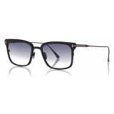 Tom Ford - Hayden Sunglasses - Occhiali da Sole Quadrati - Nero - FT0831 - Occhiali da Sole - Tom Ford Eyewear