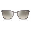 Tom Ford - Hayden Sunglasses - Occhiali da Sole Quadrati - Rutenio Scuro - FT0831 - Occhiali da Sole - Tom Ford Eyewear