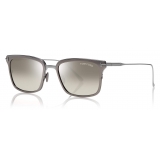 Tom Ford - Hayden Sunglasses - Occhiali da Sole Quadrati - Rutenio Scuro - FT0831 - Occhiali da Sole - Tom Ford Eyewear