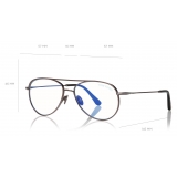 Tom Ford - Hayden Sunglasses Quadrati - Rutenio Scuro - FT0831 - Occhiali da Sole - Tom Ford Eyewear