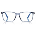 Tom Ford -  Soft Square Shape Blue Block Optical - Blue - FT5696-B - Optical Glasses - Tom Ford Eyewear
