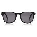 Tom Ford - Ansel Sunglasses - Round Sunglasses - Black - FT0858-N - Sunglasses - Tom Ford Eyewear
