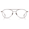 Tom Ford - Titanium Pilot Optical - Dark Ruthenium - FT5716-P - Optical Glasses - Tom Ford Eyewear