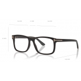 Tom Ford - Square Horn Optical - Square Optical Glasses - BlackHorn - FT5719-P - Optical Glasses - Tom Ford Eyewear
