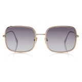 Tom Ford - Keira Sunglasses - Occhiali da Sole Quadrati - Oro - FT0865 - Occhiali da Sole - Tom Ford Eyewear