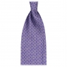 Viola Milano - Cravatta in Seta Italiana con Chiusura a Catena - Viola - Made in Italy - Luxury Exclusive Collection