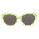 Balenciaga - Flat-D Frame Sunglasses - Yellow - Sunglasses - Balenciaga Eyewear