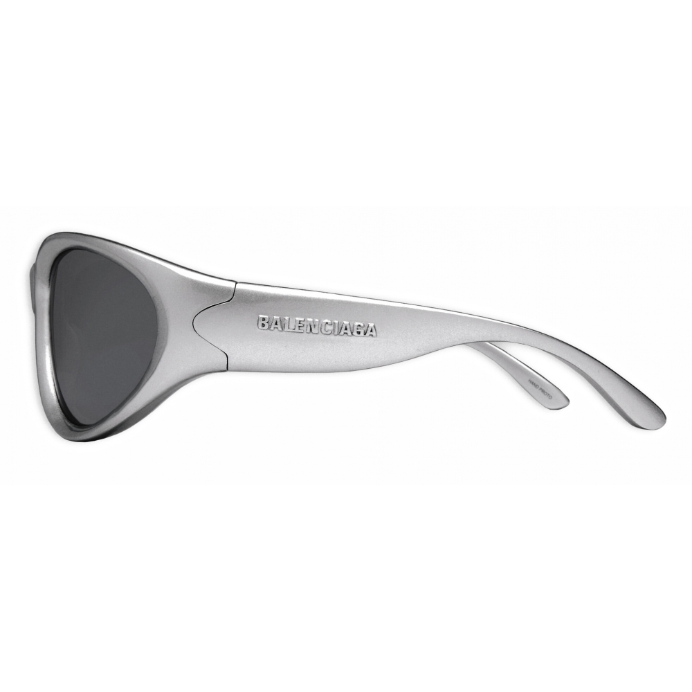 Balenciaga  Swift Round Sunglasses  Silver  Sunglasses  Balenciaga  Eyewear  Avvenice