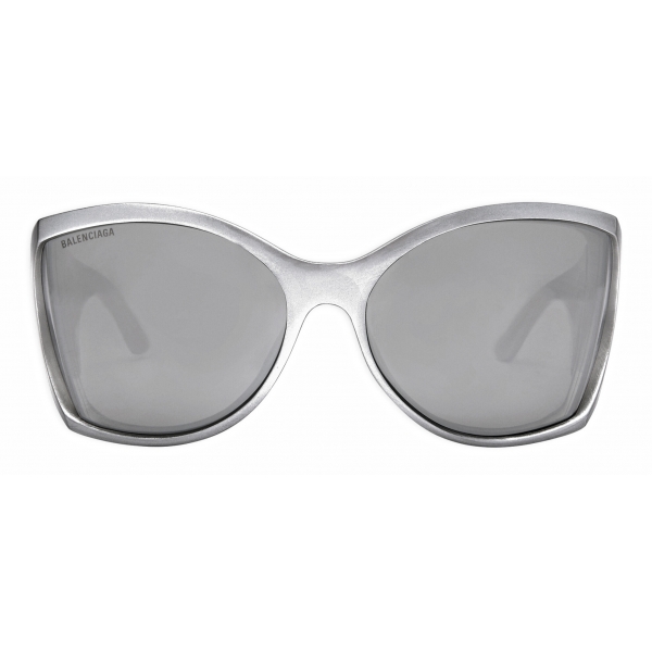 Balenciaga - Void Butterfly Sunglasses - Silver - Sunglasses