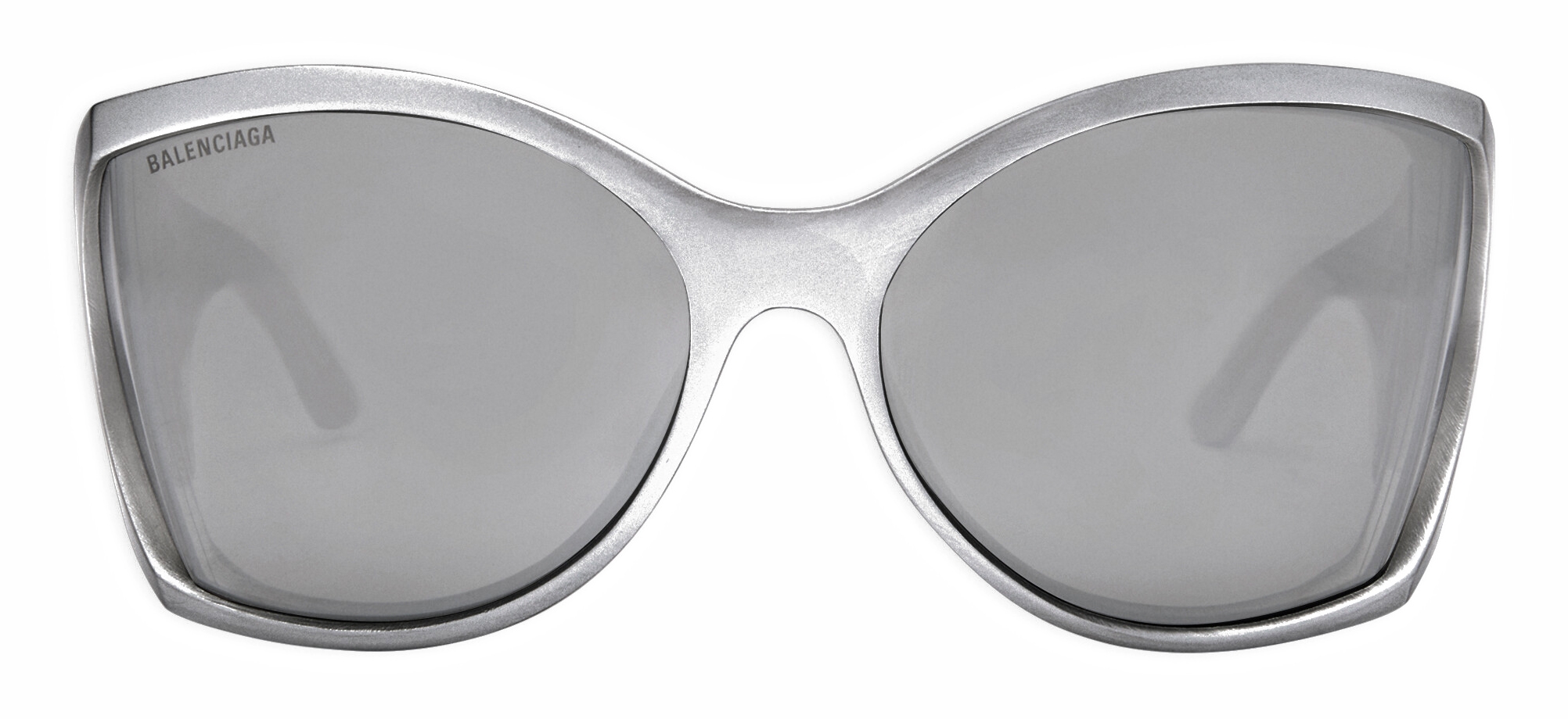 Balenciaga - Void Butterfly Sunglasses - Silver - Sunglasses