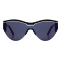 Balenciaga - Occhiali da Sole Ski Cat - Blu - Occhiali da Sole - Balenciaga Eyewear