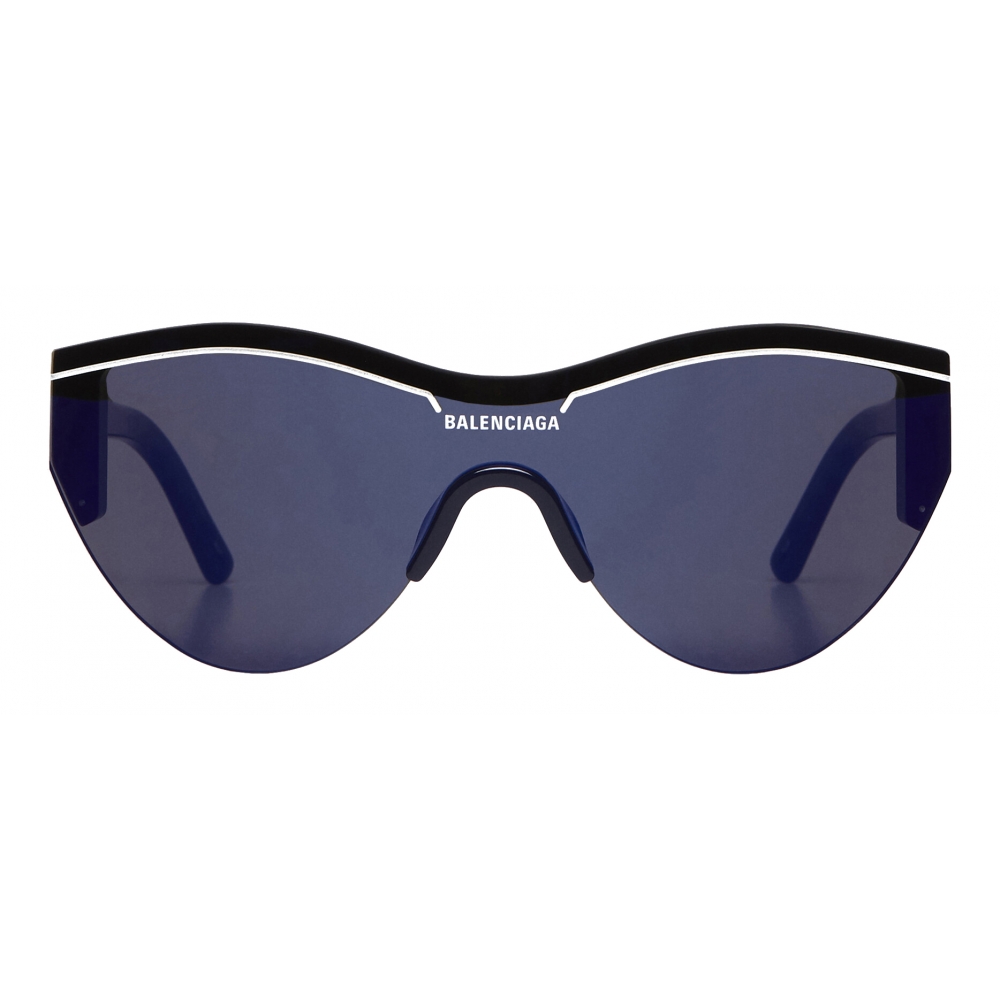 Blændende kontoførende Monet Balenciaga - Ski Cat Sunglasses - Blue - Sunglasses - Balenciaga Eyewear -  Avvenice