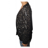 Dondup - Cardigan with Sequins - Black - Knitwear - Luxury Exclusive Collection