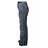 Dondup - Jeans Five Pockets Wide Leg - Blue Jeans - Trousers - Luxury Exclusive Collection