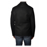 Dondup - Double Breasted Short Coat - Black - Jacket - Luxury Exclusive Collection