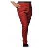 Dondup - Tapered Leg Trousers with Strap - Red - Trousers - Luxury Exclusive Collection